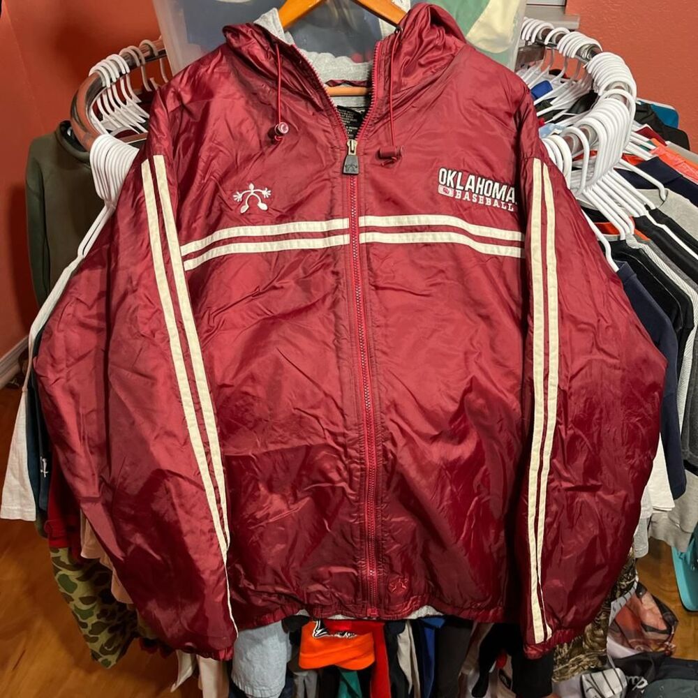Oklahoma Sooners Baseball windbreaker jacket